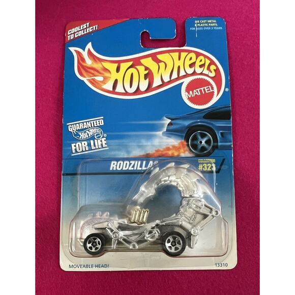Rodzilla With Movable Head # 13310 Collector # 323 Hot Wheels - Picture 1 of 3